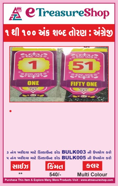 1 to 100 Toran-English