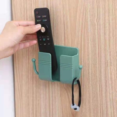 1 Pc Wallmount Mobile Stand With Hook (Mix Colour)
